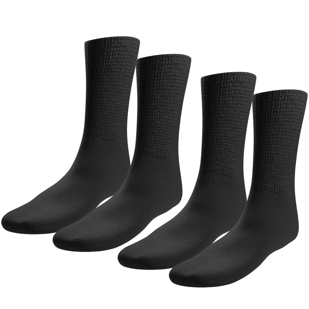 Diabetic Socks White 9-11 24 Pairs Socks by Color Wholesale