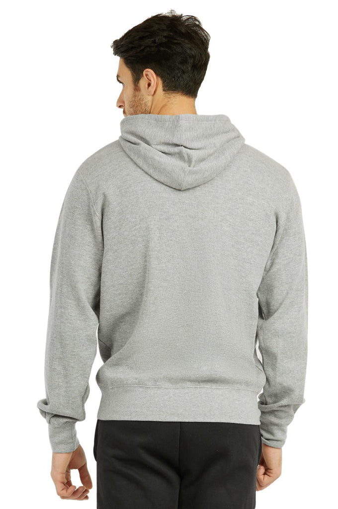 Men's Waffle Fabric Pullover Hoodie