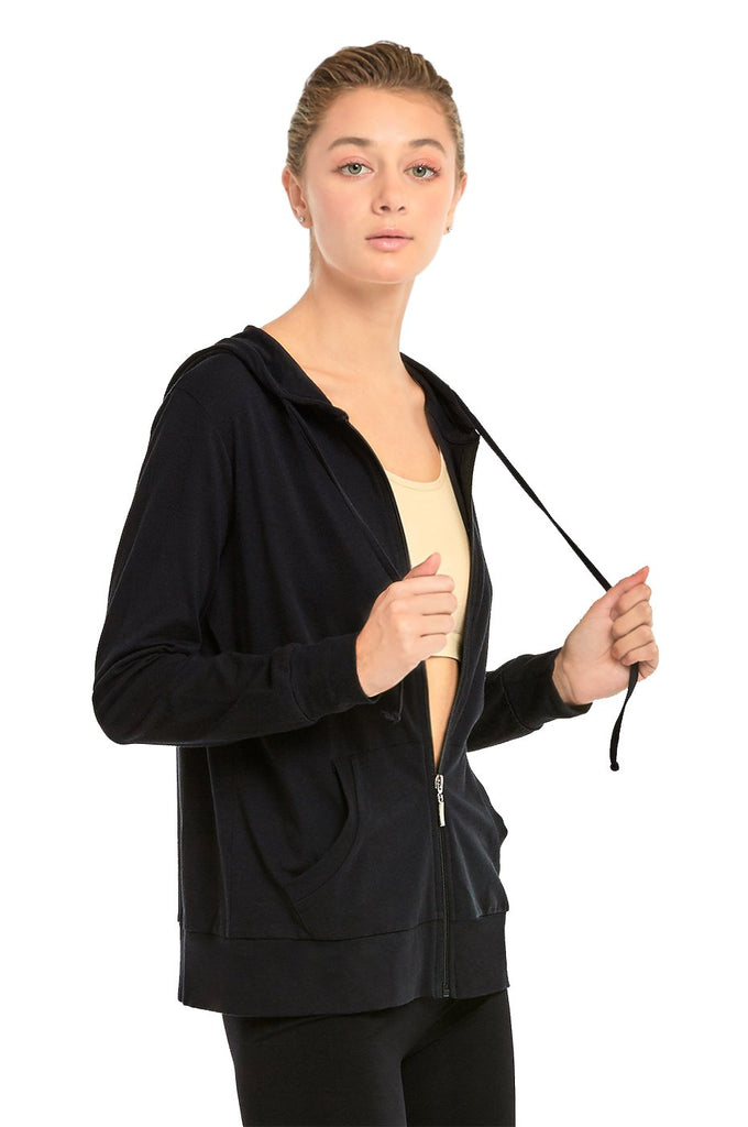 Women's Thin Zip-Up Hoodie Jacket