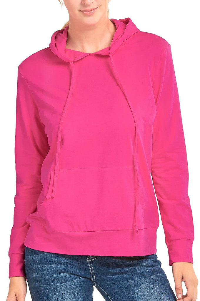 Women's Thin Pullover Hoodie