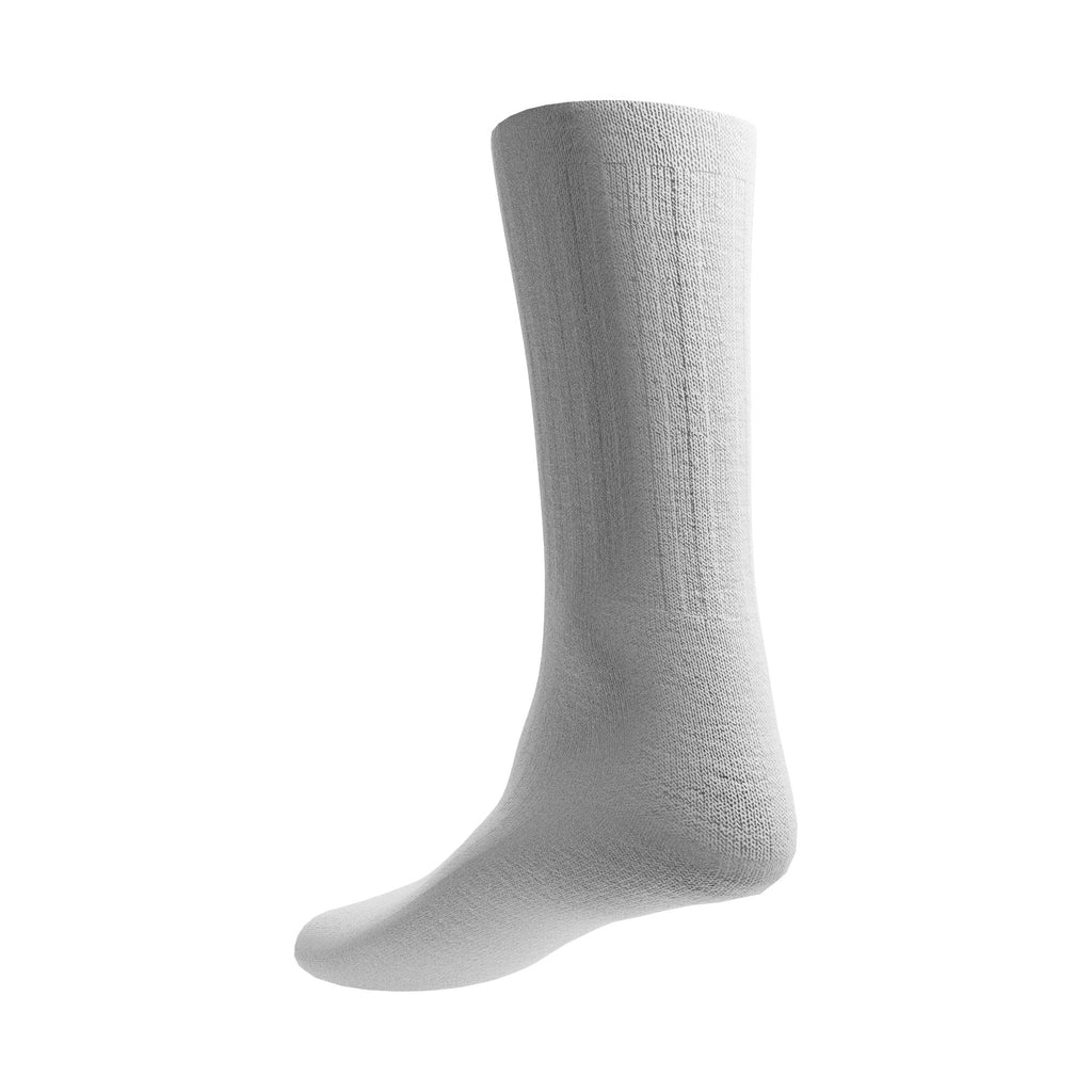 Crew Socks White 6-8 24 Pairs Socks by Color Wholesale